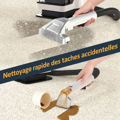 450 W Portable Spot Cleaner – 11 kPa Suction for Carpets and Sofas