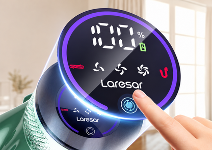 Laresar V7 PRO – Kabelloser Stielstaubsauger 65 kPa, bis zu 70 Min. Laufzeit