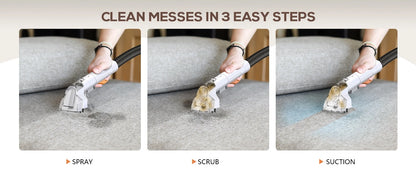 Teendow C5 – 500W Portable Spot Cleaner, 11 kPa Suction