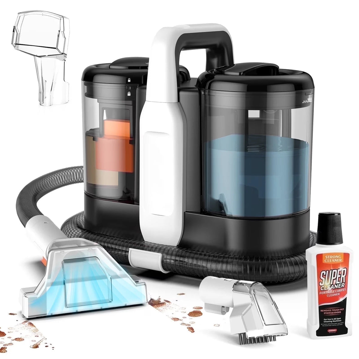 Teendow C5 – 500W Portable Spot Cleaner, 11 kPa Suction