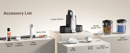 Teendow C5 – 500W Portable Spot Cleaner, 11 kPa Suction