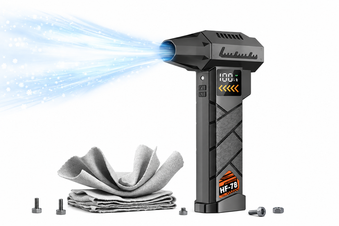HFX04 – Souffleur & Aspirateur d’Air Sans Fil