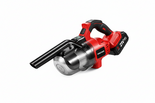ONEVAN – Akku-Staubsauger 18 V, Leistung bis zu 1000 W
