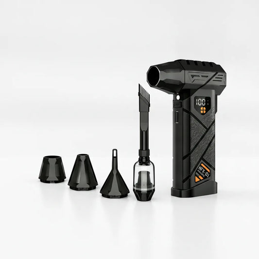 HFX04 – Kabelloses Turbo-Gebläse 380 W, 5 Geschwindigkeitsstufen, USB-C