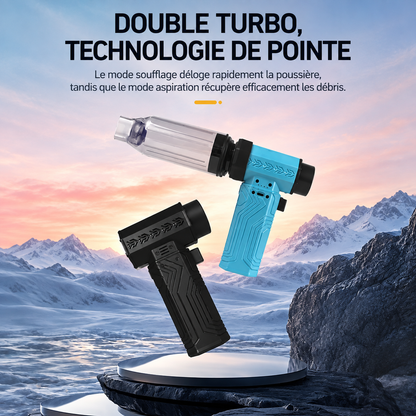 Turbo-Lüfter – Kabelloses Gebläse 420 W, bis zu 70 m/s