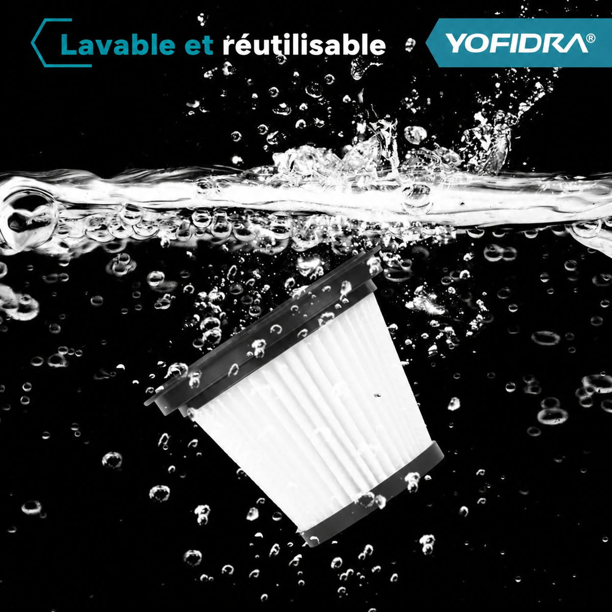YOFIDRA 4-en-1 – Aspirateur Sans Fil 12 kPa