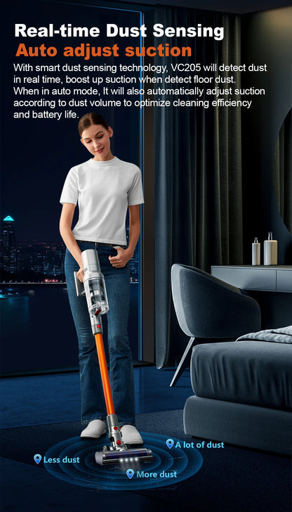 VC205 – Aspirateur Balai Sans Fil 27 kPa