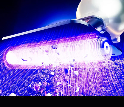 Kabelloser Handstaubsauger – Saug- und Blasfunktion mit LED