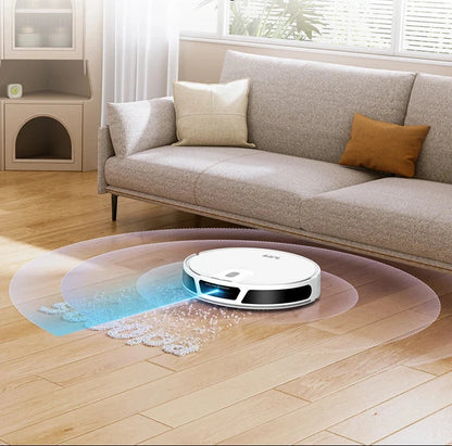 Robot aspirateur laveur 5000 Pa avec navigation SoF LiDAR