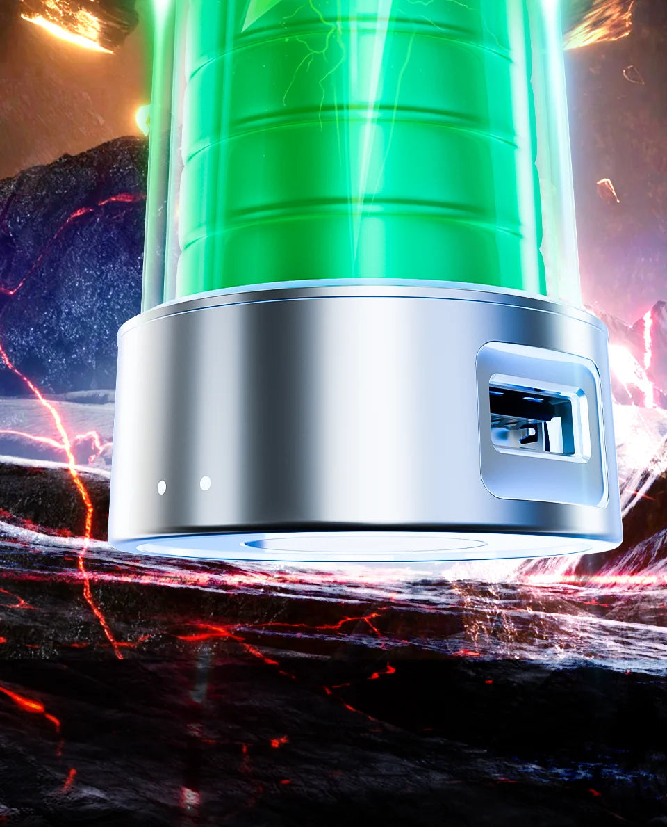 Kabelloser Handstaubsauger – Saug- und Blasfunktion mit LED