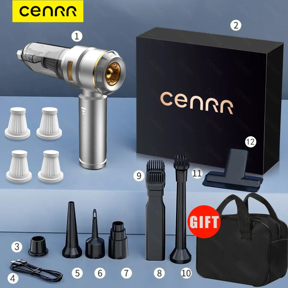 CENRR – Aspirateur Voiture Sans Fil Portable