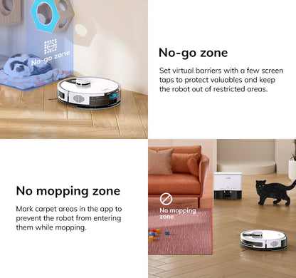 ILIFE A12 Pro – Robot Aspirateur Laveur 3000 Pa avec Station