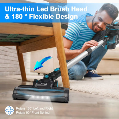 INSE V770 – Aspirateur Balai Sans Fil 20 kPa