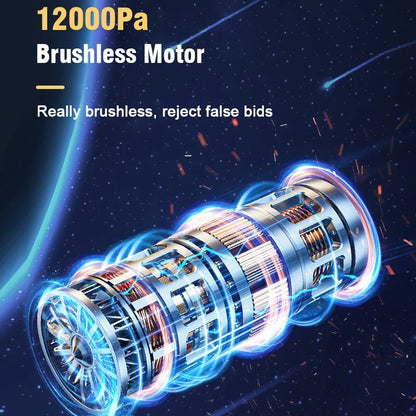 Aspirateur Voiture Sans Fil Brushless 12 kPa
