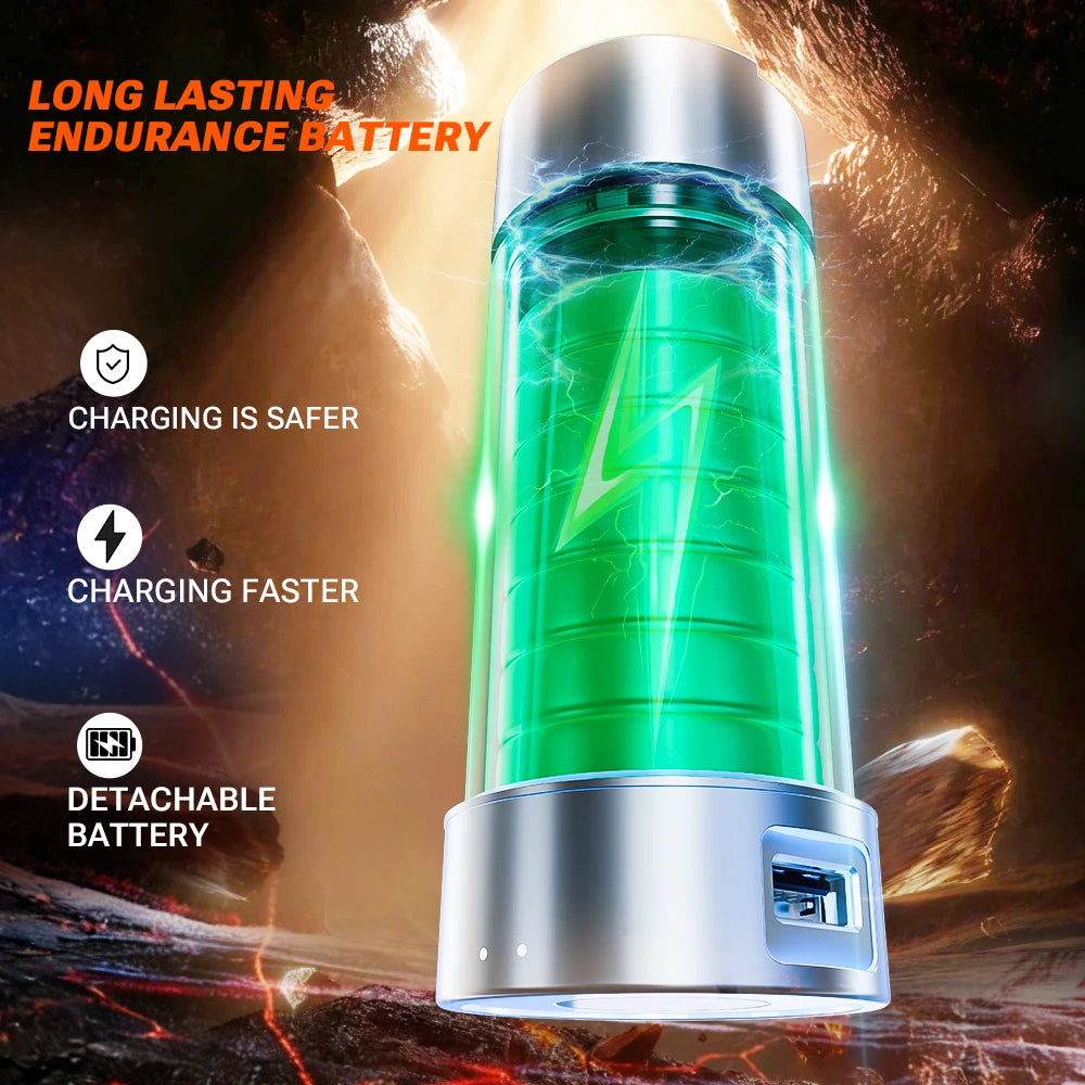 Kabelloser Handstaubsauger – Saug- und Blasfunktion mit LED