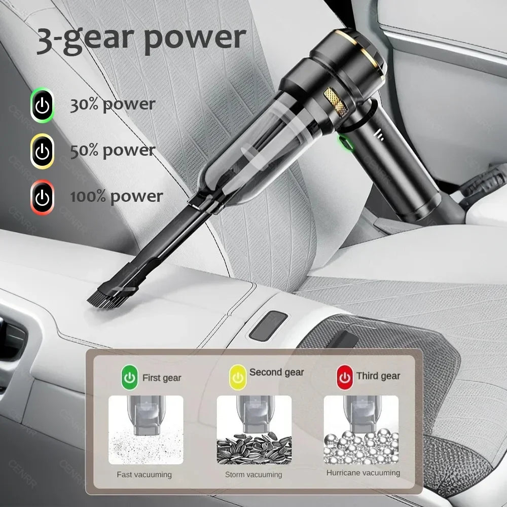 CENRR – Aspirateur Voiture Sans Fil Portable