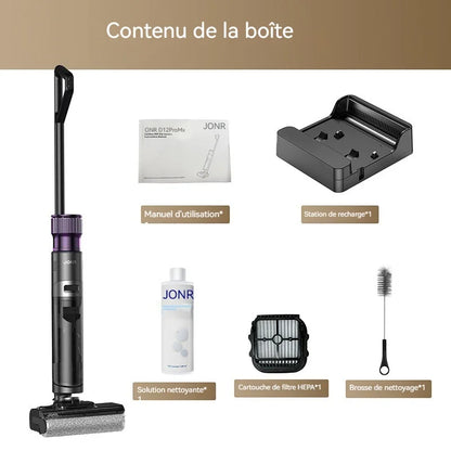 JONR ED12 Pro Max – Aspirateur Laveur Sans Fil 17 kPa