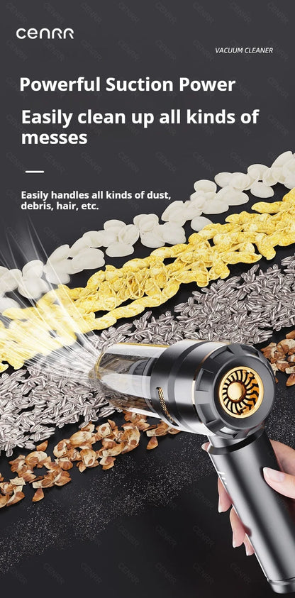 CENRR – Aspirateur Voiture Sans Fil Portable
