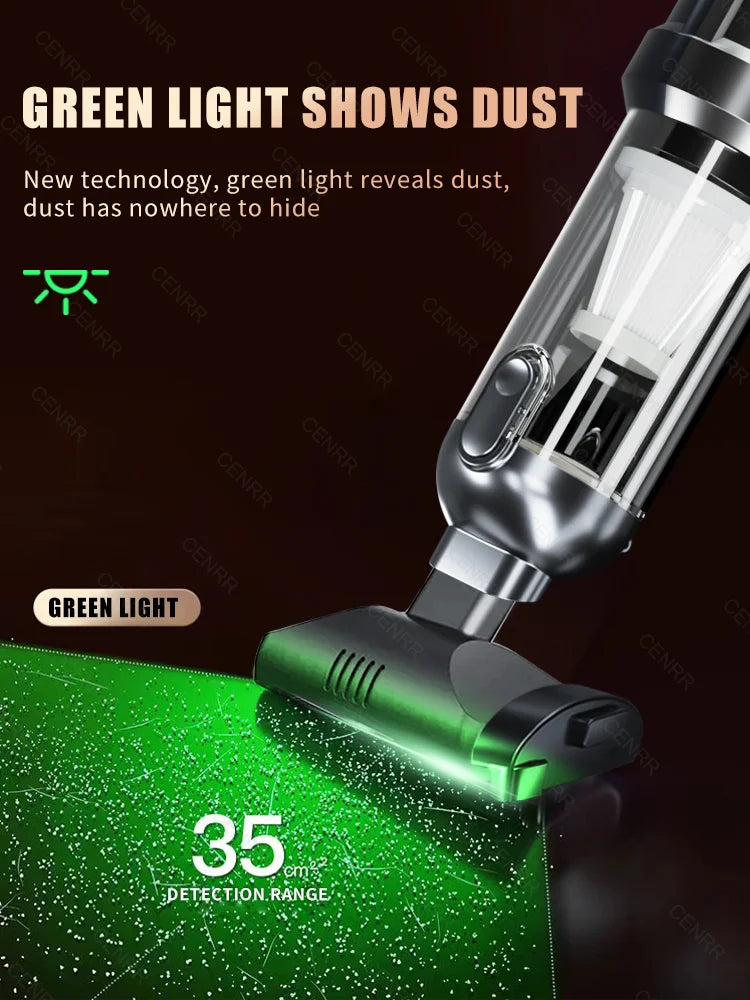 CENRR – Mini Aspirateur Voiture Sans Fil & Souffleur