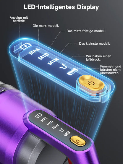Tdyon Nova – Aspirateur balai sans fil 70 kPa, autonomie jusqu’à 75 min