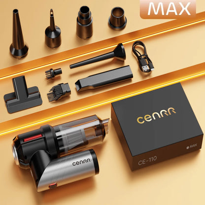 CENRR – Mini Aspirateur Voiture Sans Fil & Souffleur