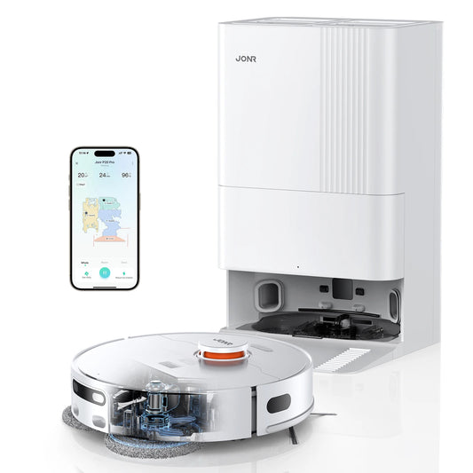 JONR P20 Pro – Robot Aspirateur Laveur avec Station