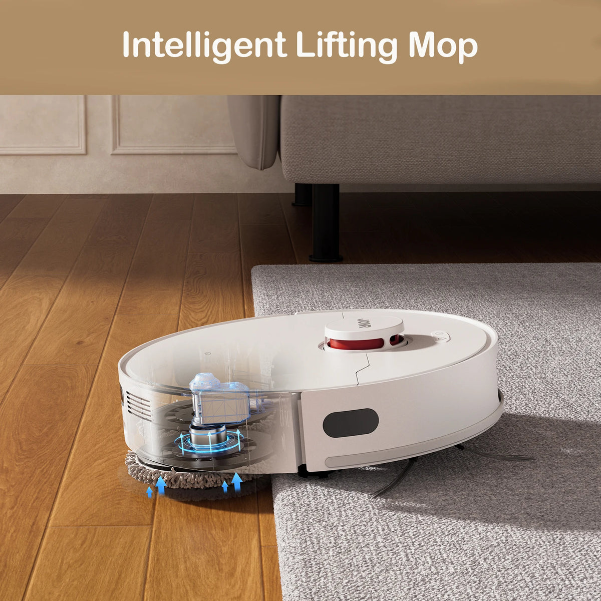 JONR P20 Pro – Robot Aspirateur Laveur avec Station