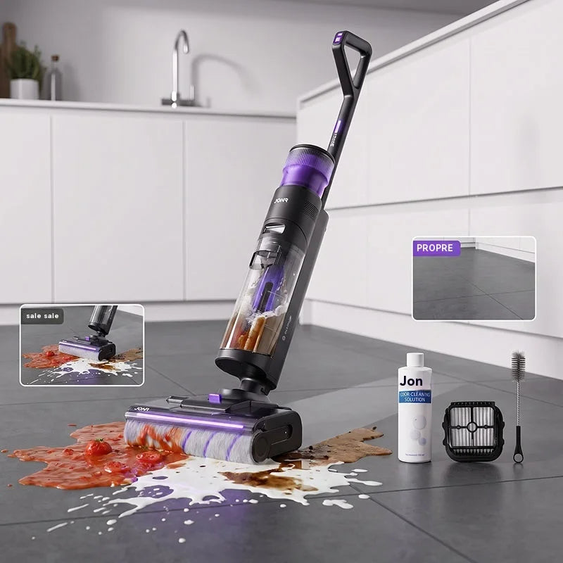 JONR ED12 Pro Max – Aspirateur Laveur Sans Fil 17 kPa