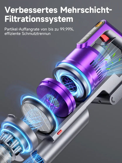 Tdyon Nova – Aspirateur balai sans fil 70 kPa, autonomie jusqu’à 75 min