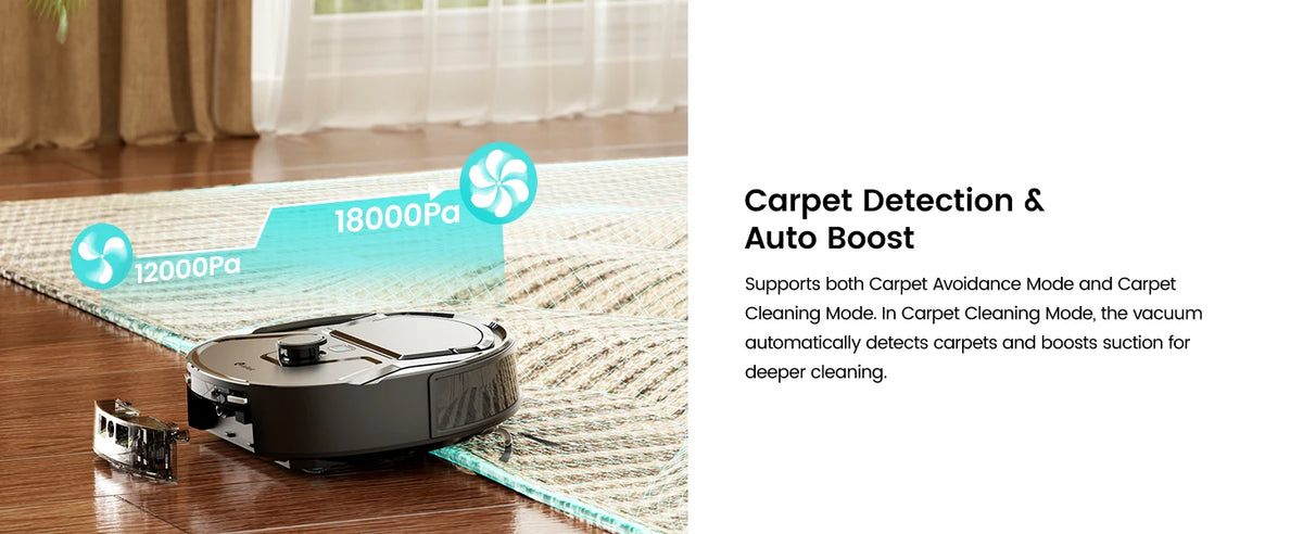 Lefant M265 – Robot Aspirateur Laveur 18 000 Pa dToF