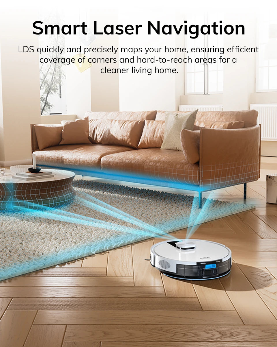 ILIFE A12 Pro – Robot Aspirateur Laveur 3000 Pa avec Station