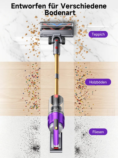 Tdyon Nova – Aspirateur balai sans fil 70 kPa, autonomie jusqu’à 75 min