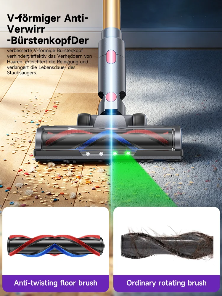 Tdyon Nova – Aspirateur balai sans fil 70 kPa, autonomie jusqu’à 75 min