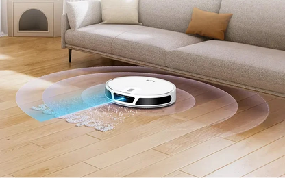 Robot aspirateur laveur 5000 Pa avec navigation SoF LiDAR
