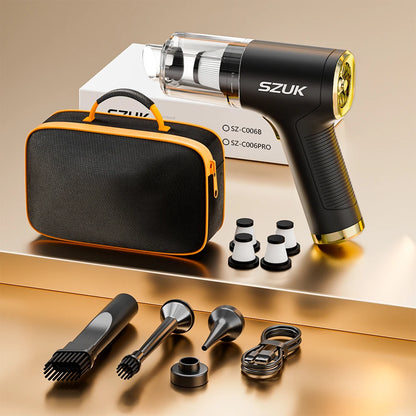 SZUK 2026 New Mini Vacuum Cleaner 780000PA Powerful Cordless Vacuum Cleaner Mini Blower Handheld Portable Car Vacuum Cleaner
