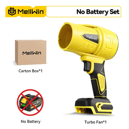 MELLWIN – Kabelloses Turbo-Gebläse, bürstenloser Motor 300.000 U/min