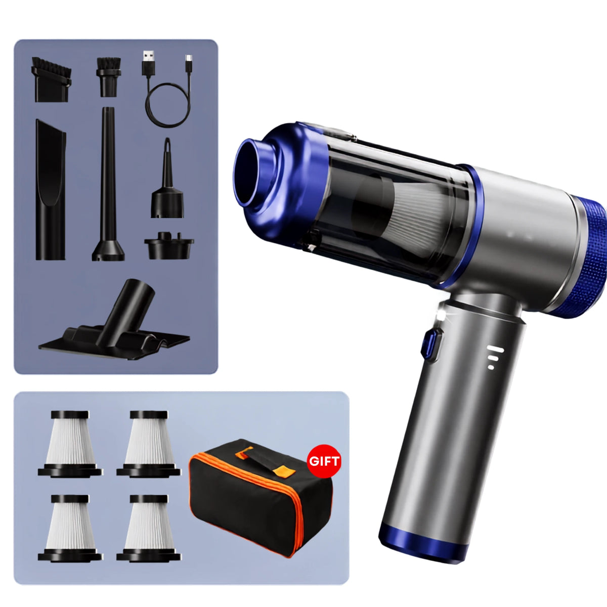 ASPIRATEUR VOITURE SANS FIL