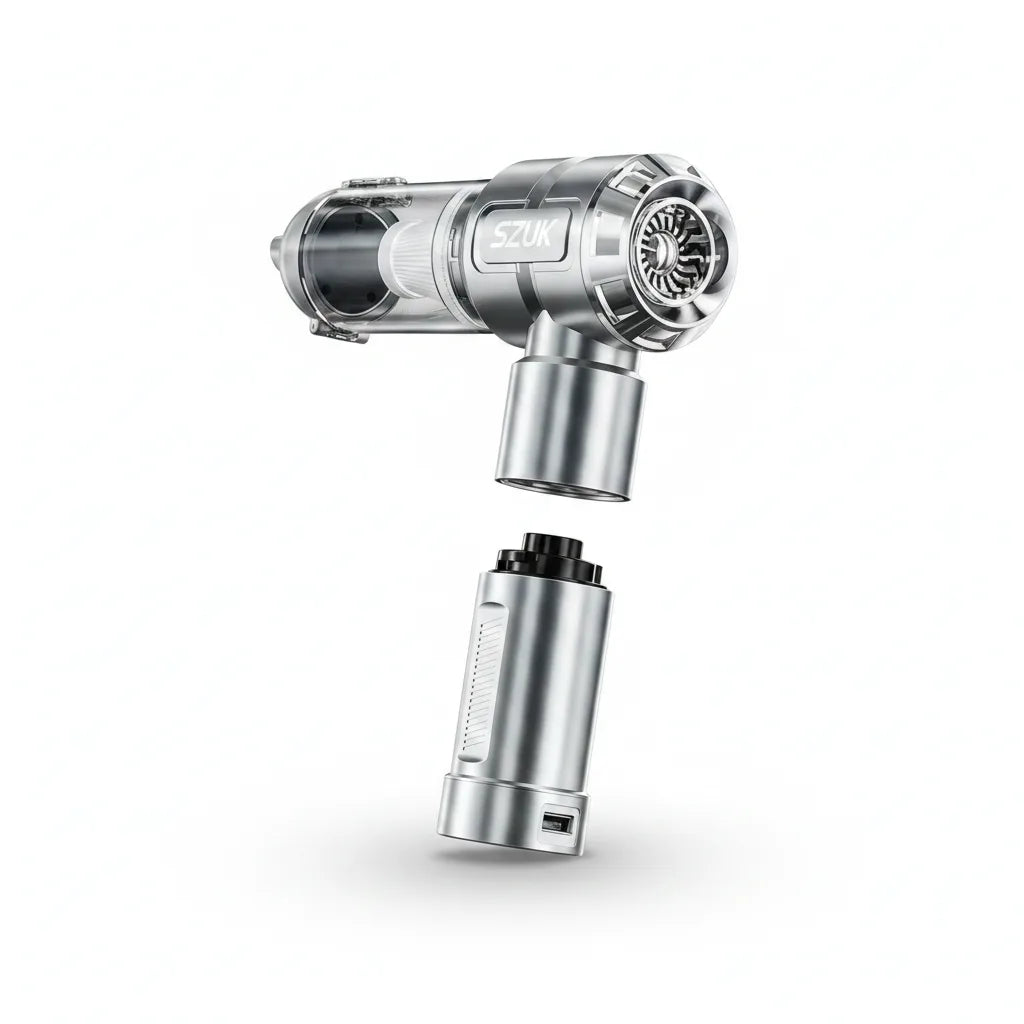 SZUK – mini aspirateur et souffleur sans fil LED