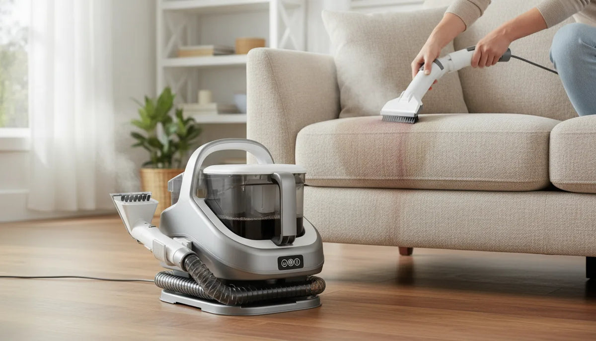 Nettoyeur vapeur pour tapis et textiles