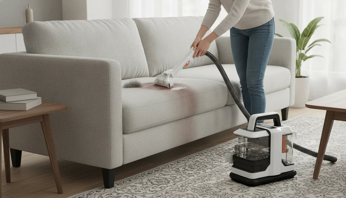 Nettoyeur Tapis Portatif 750W : Anti-Taches & Poils