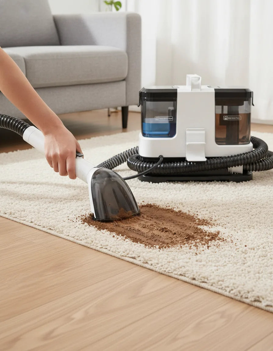 Lubluelu V2 – nettoyeur portable pour tapis et textiles