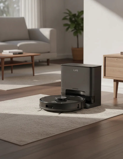 ILIFE T20s Ultra – robot aspirateur avec station d’auto-vidage