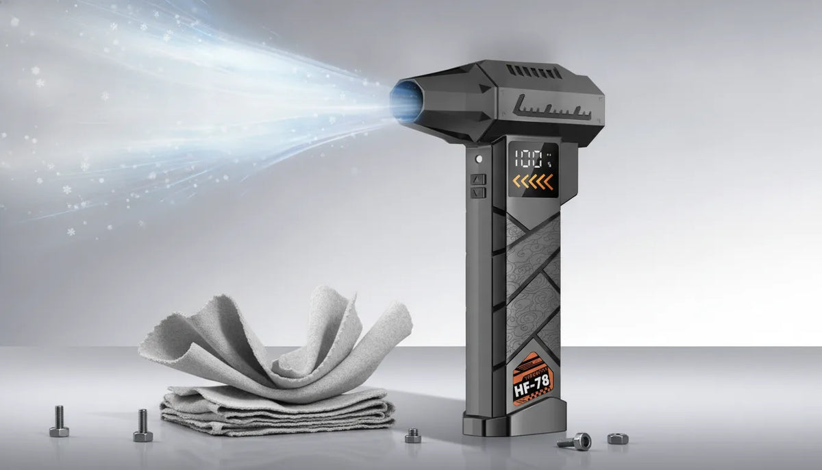 HFX04 – souffleur et aspirateur d’air sans fil