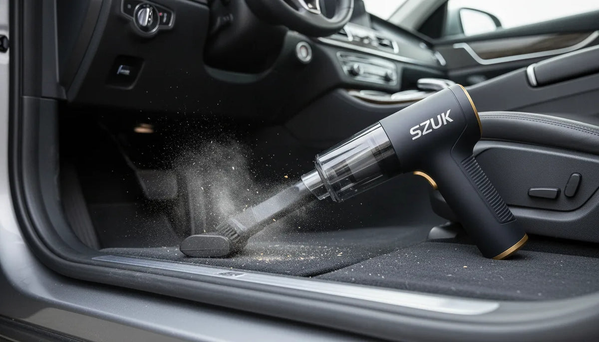 Aspirateur Voiture SZUK Mini 17000PA Sans Fil