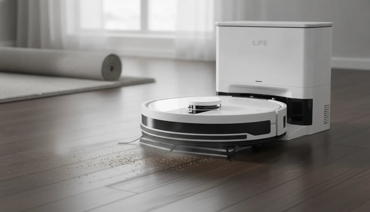 Robot Aspirateur et Laveur ILIFE A12 Pro